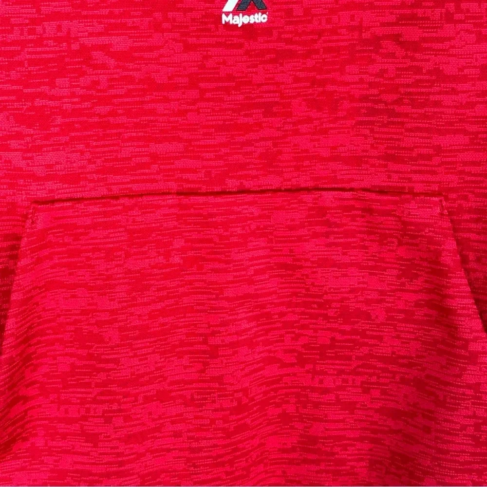 MAJESTIC Mens McGee 51 St Louis Cardinals Red Spring Training 2018 Hoodie L - Picture 4 of 8